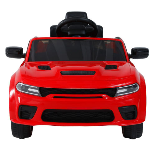 Electric Licensed Dodge Charger 12V Kids Ride-On Car with Parental Remote Control
