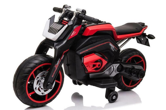 Electric Mini Dirt Bike for Kids with Bluetooth - 12V Ride On Motorcycle Toy