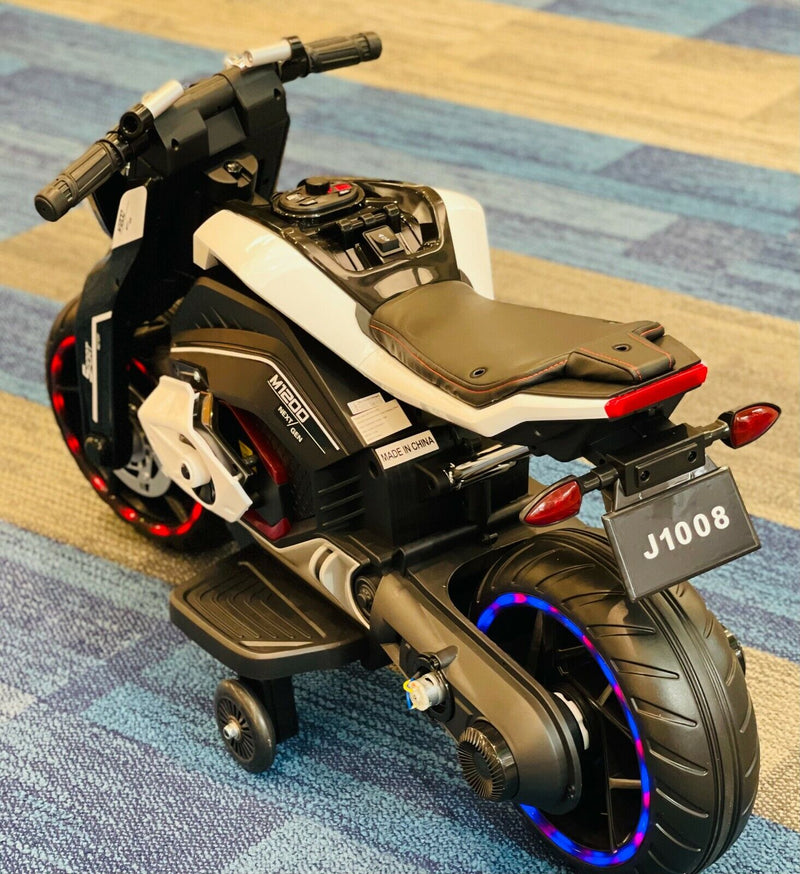 Load image into Gallery viewer, Electric Mini Dirt Bike for Kids with Bluetooth - 12V Ride On Motorcycle Toy
