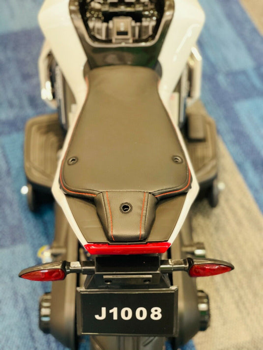 Electric Mini Dirt Bike for Kids with Bluetooth - 12V Ride On Motorcycle Toy