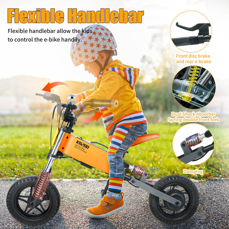 Load image into Gallery viewer, Electric Off-Road Ride On Bike for Kids - 24V 4Ah Battery Powered Outdoor Toy
