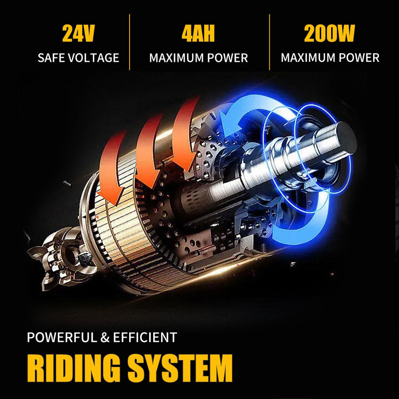 Load image into Gallery viewer, Electric Off-Road Ride On Bike for Kids - 24V 4Ah Battery Powered Outdoor Toy
