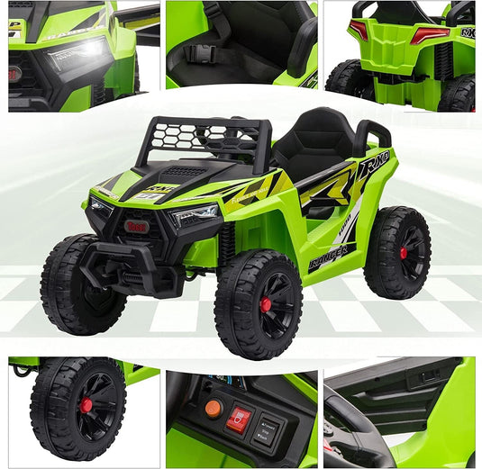 Electric Off-Road UTV Truck for Kids: 12V Ride-On with Forward and Reverse Function