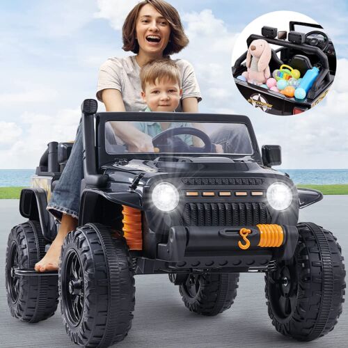 Load image into Gallery viewer, Electric Parent-child Ride On Truck with Remote Control - Perfect Xmas Gift for Kids (12V)
