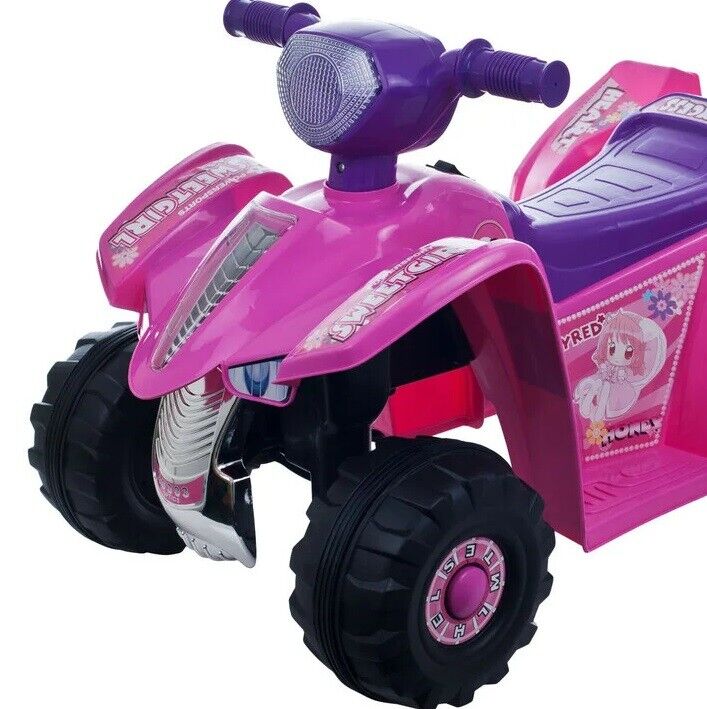 Load image into Gallery viewer, Electric Pink ATV Ride-On Quad for Kids - Fun and Powerful 4-Wheeler Toy for Girls

