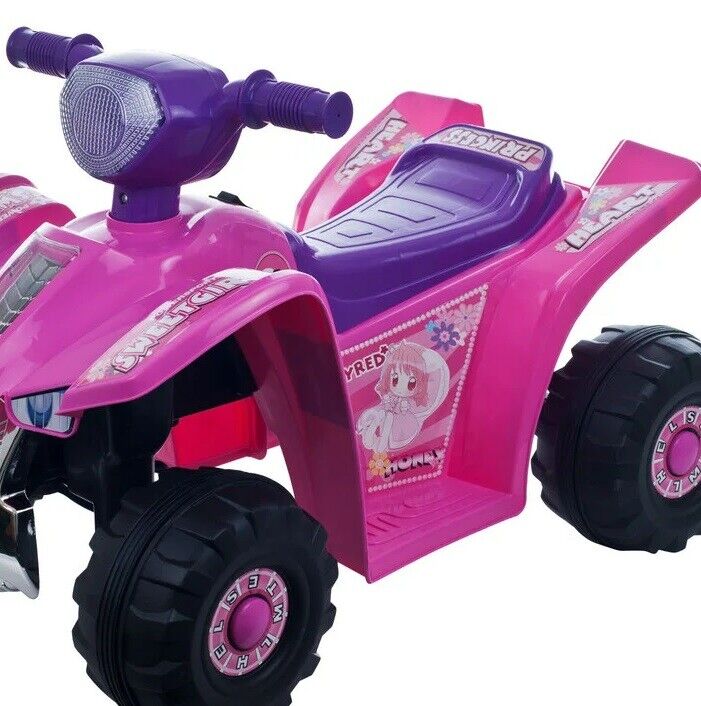 Load image into Gallery viewer, Electric Pink ATV Ride-On Quad for Kids - Fun and Powerful 4-Wheeler Toy for Girls

