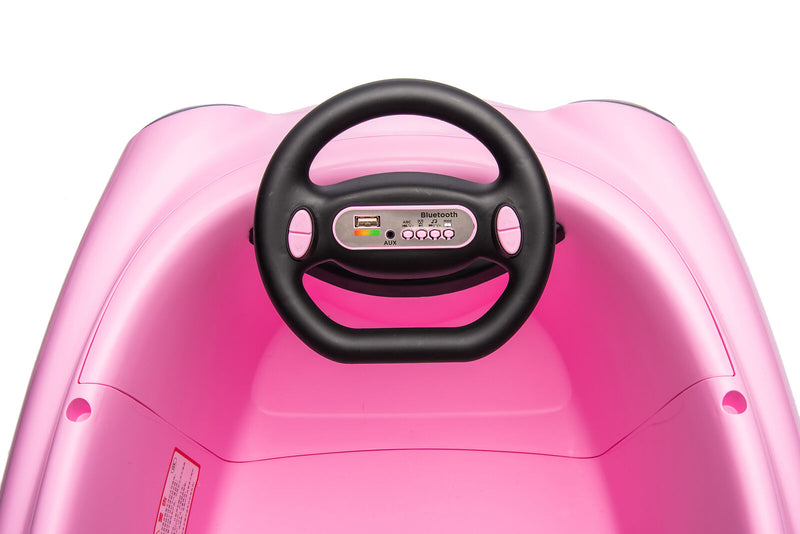 Load image into Gallery viewer, Electric Pink Bumper Car for Kids with Remote Control - 12V Toddler Vehicle
