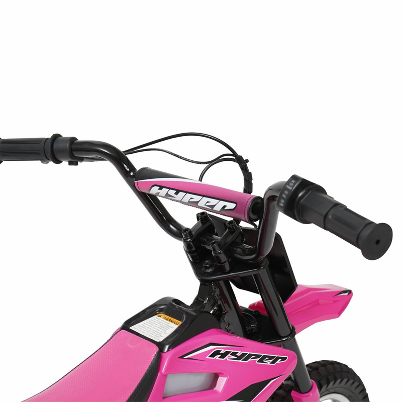 Load image into Gallery viewer, Electric Pink HPR 350 Dirt Bike: 24 Volt Motorcycle for Kids
