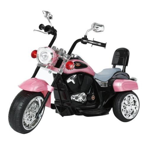 Electric Pink Motorcycle Ride-On Toy with MP3 Player - Suitable for Ages 2-4 Years - 6V 3-Wheel Design