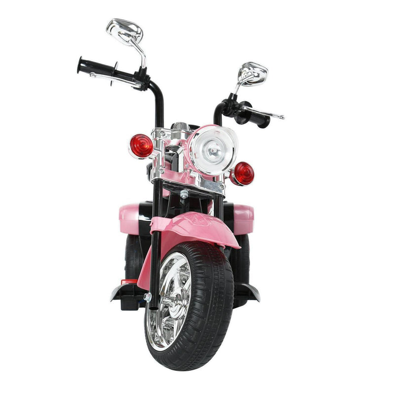 Load image into Gallery viewer, Electric Pink Motorcycle Ride-On Toy with MP3 Player - Suitable for Ages 2-4 Years - 6V 3-Wheel Design
