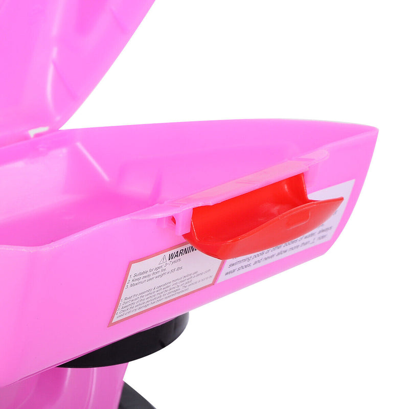 Load image into Gallery viewer, Electric Pink Ride-On Motorcycle for Kids - 3 Wheels, Battery Powered Toy Bike
