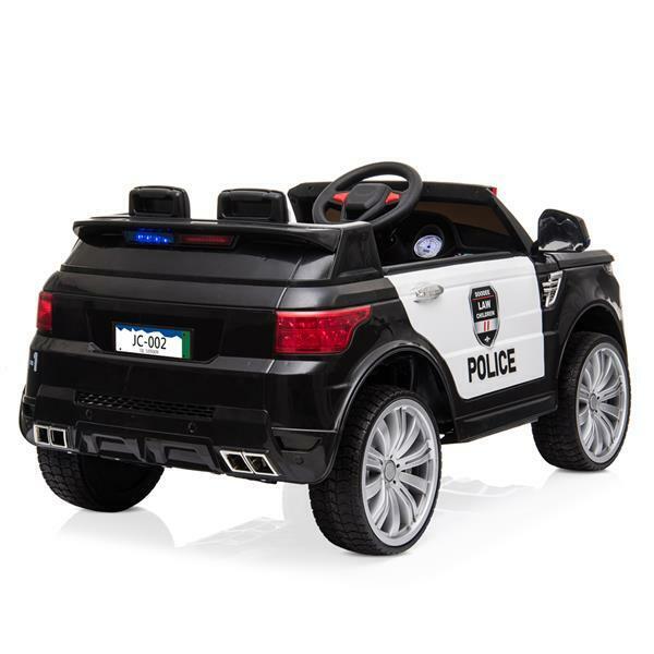 Load image into Gallery viewer, Electric Police SUV Ride-On Toy Car for Kids with 2 Speeds, Lights, Music, and Siren
