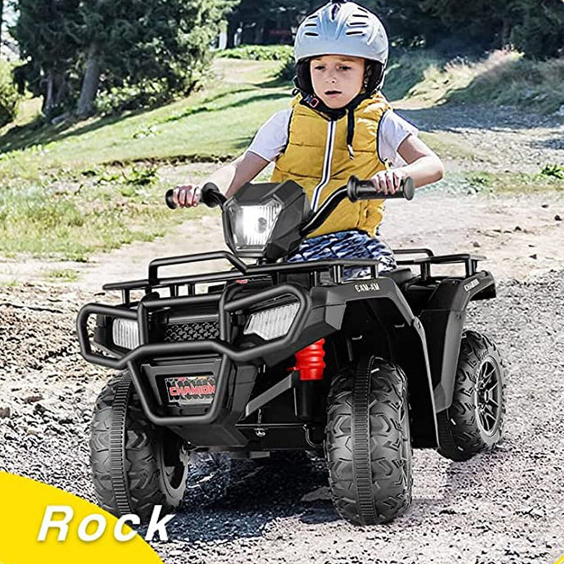 Load image into Gallery viewer, Electric ATV Quad for Kids with LED Lights and 2 Speed Options
