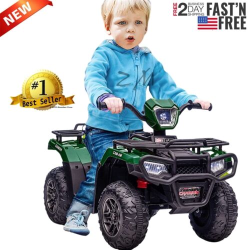 Electric Quad ATV Car for Kids 3-6 Years - 12V Battery Powered 4-Wheeler Truck