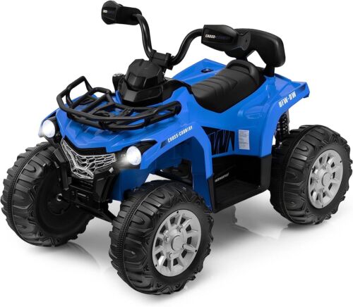 Electric Quad ATV for Kids - 12V Battery Powered with Low & High Speed Options