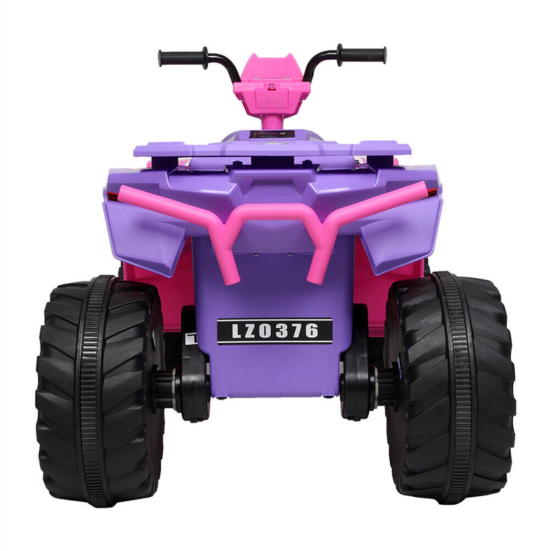Load image into Gallery viewer, Electric Quad Car Toy for Kids with LED Headlights and Horn - 12V Ride-On ATV 4 Wheeler

