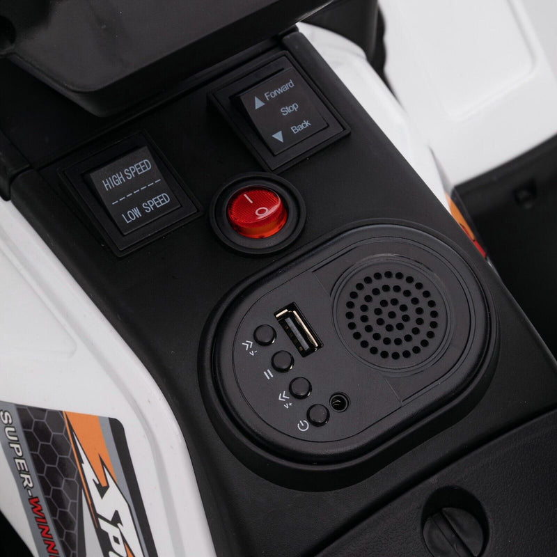 Load image into Gallery viewer, Electric Quad Ride-On Car for Kids with MP3 Music Player - 12V Battery Powered 4-Wheeler Truck
