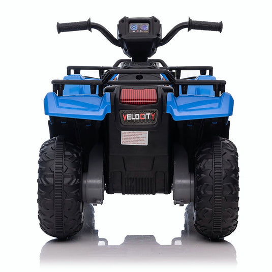 Electric Quad Ride-On Car for Kids with MP3 Music Player - 12V Battery Powered 4-Wheeler Truck