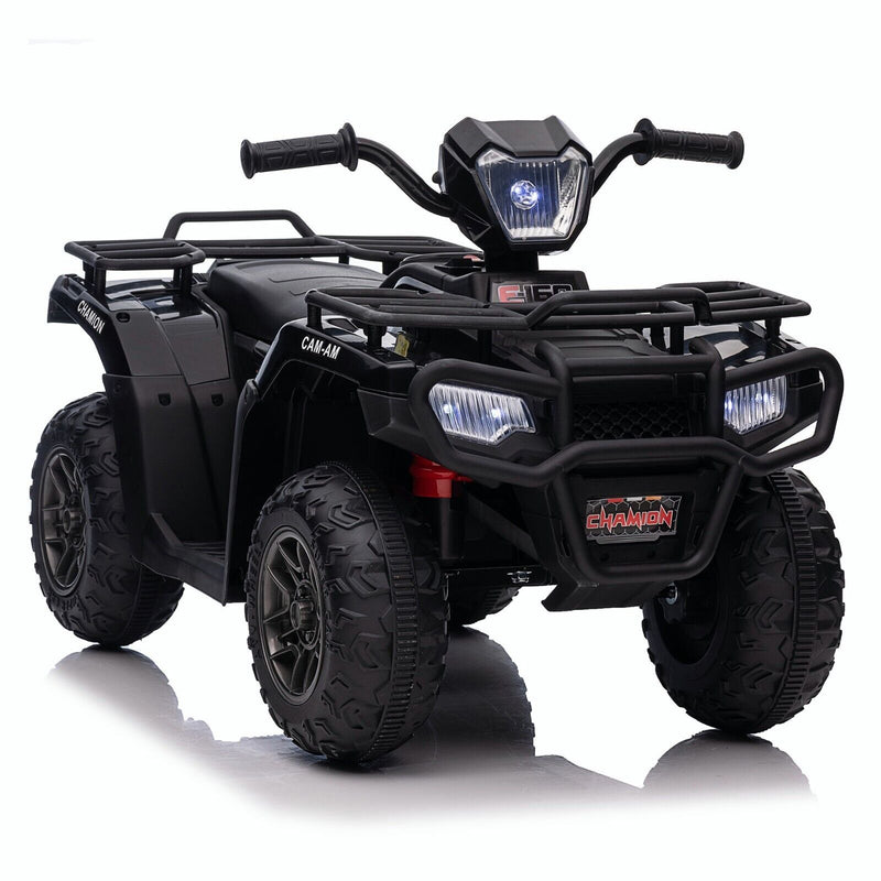 Load image into Gallery viewer, 12V Battery Powered Kids Quad ATV Toy with LED Headlights

