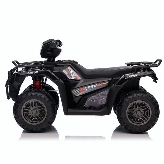 12V Battery Powered Kids Quad ATV Toy with LED Headlights