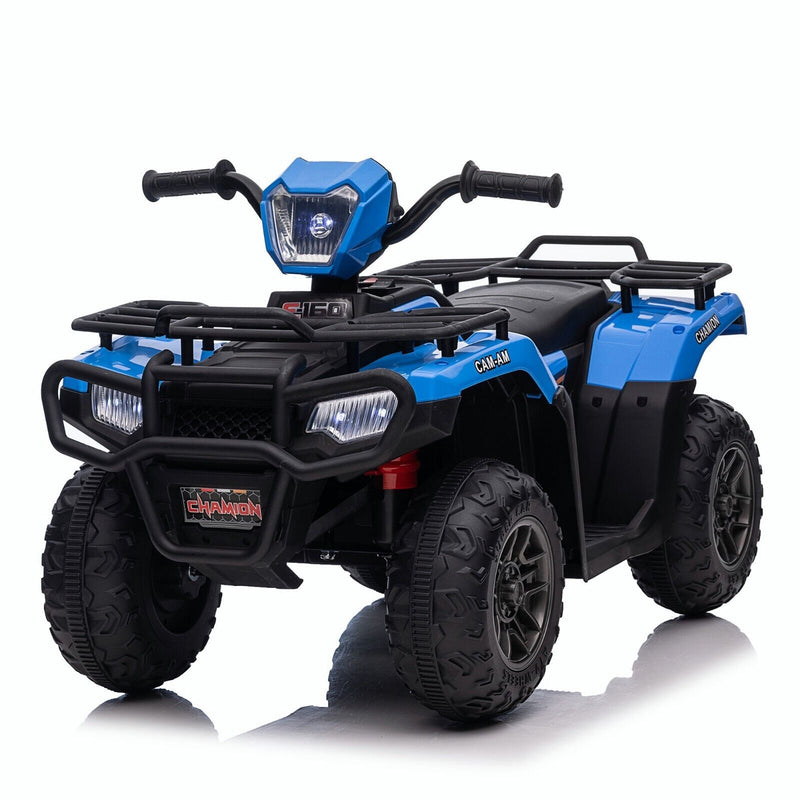 Load image into Gallery viewer, 12V Battery Powered Kids Quad ATV Toy with LED Headlights
