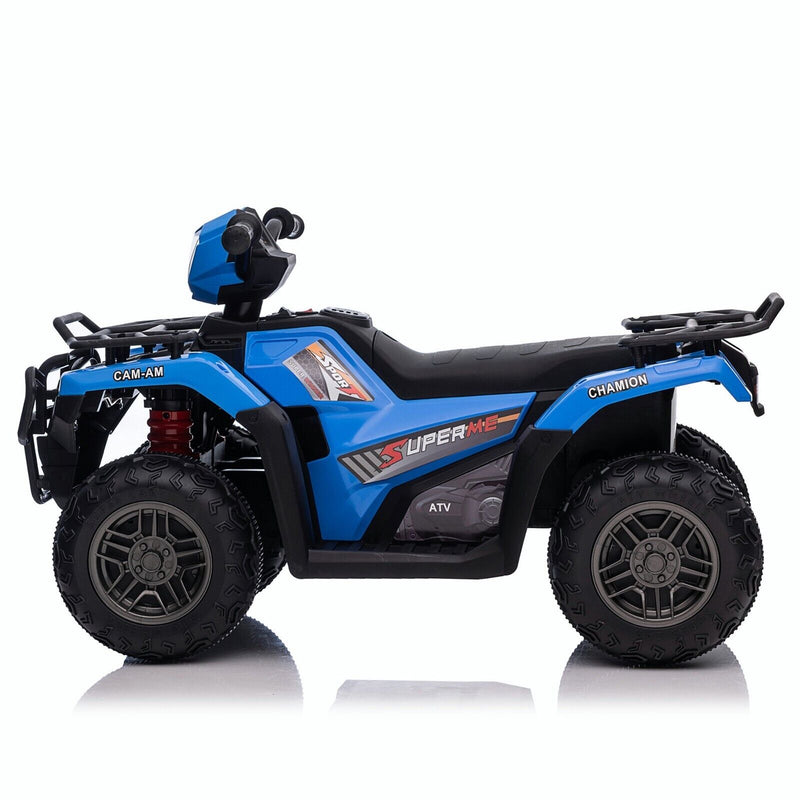 Load image into Gallery viewer, 12V Battery Powered Kids Quad ATV Toy with LED Headlights
