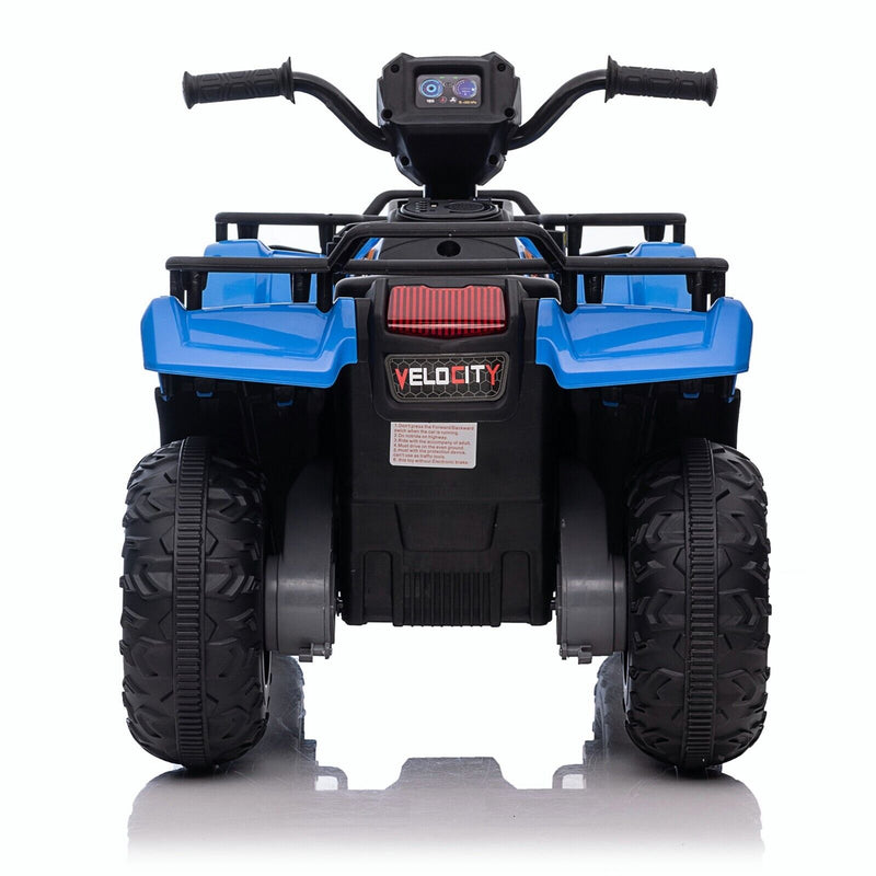 Load image into Gallery viewer, 12V Battery Powered Kids Quad ATV Toy with LED Headlights
