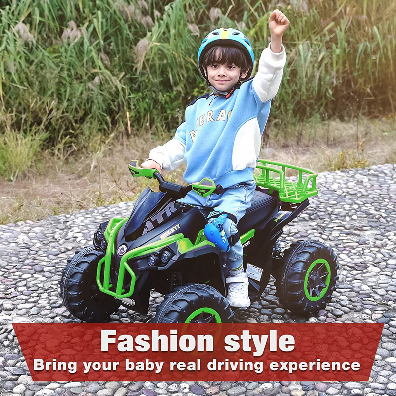Load image into Gallery viewer, Electric Quad Vehicle for 3-7 Year Olds: The Perfect ATV Toy for Kids!
