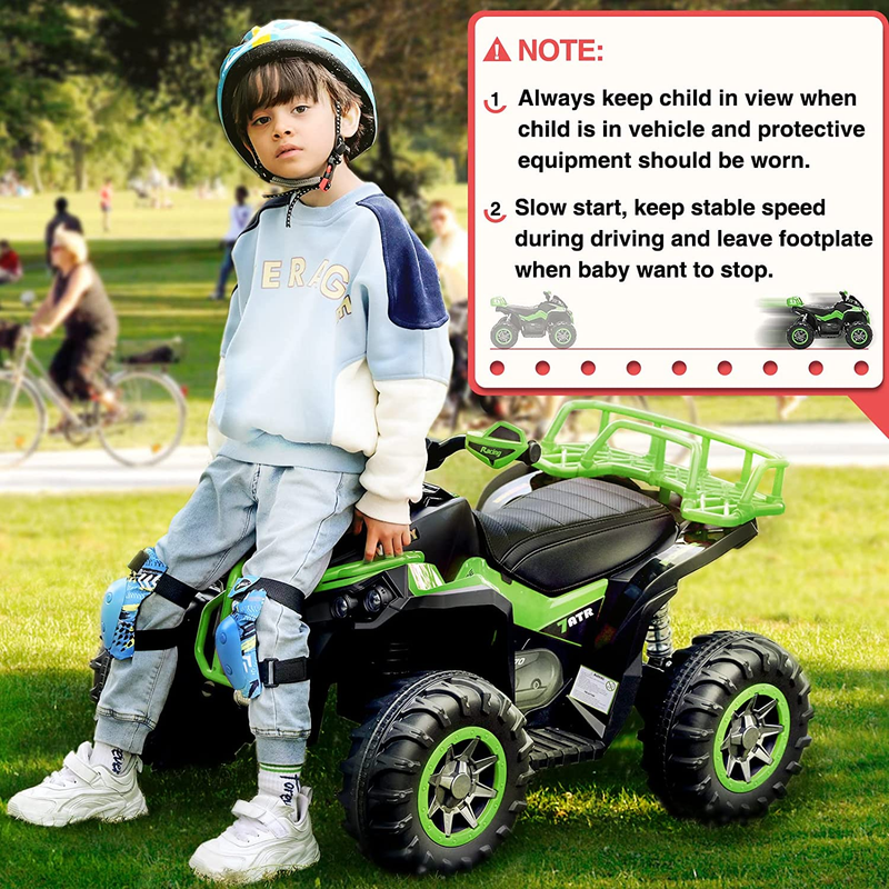 Load image into Gallery viewer, Electric Quad Vehicle for 3-7 Year Olds: The Perfect ATV Toy for Kids!
