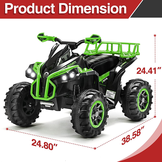 Electric Quad Vehicle for 3-7 Year Olds: The Perfect ATV Toy for Kids!