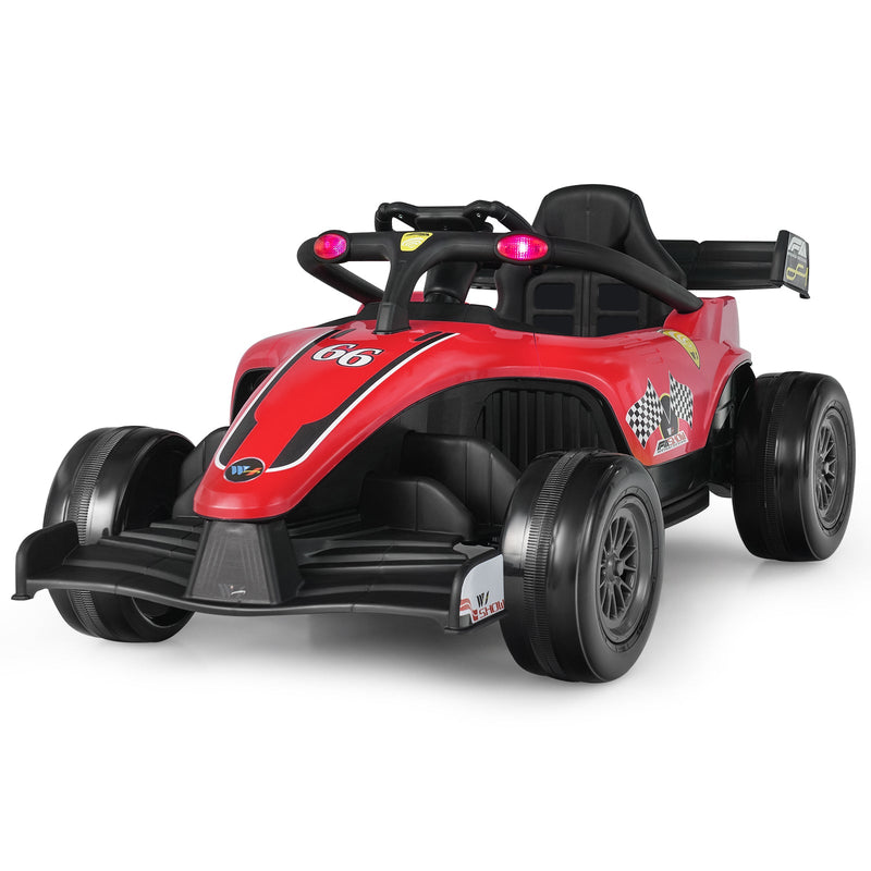 Load image into Gallery viewer, Electric Racing Truck for Kids with 2 Speeds, Remote Control, MP3 Player, and Lights - 12V
