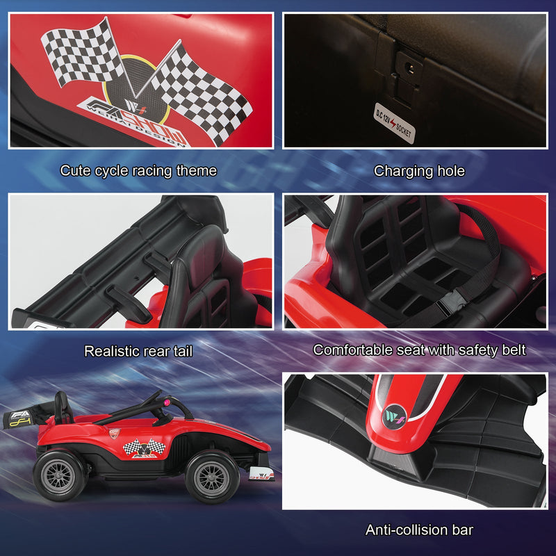 Load image into Gallery viewer, Electric Racing Truck for Kids with 2 Speeds, Remote Control, MP3 Player, and Lights - 12V
