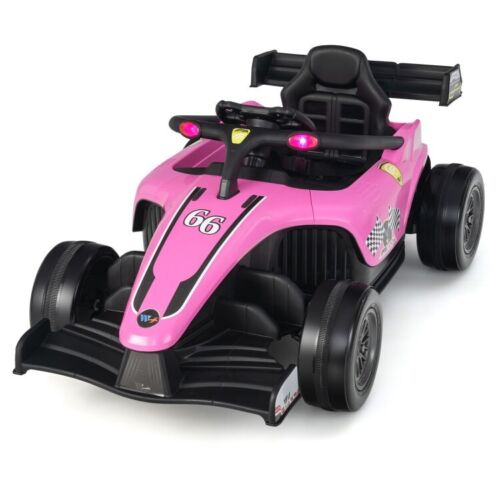 Load image into Gallery viewer, Electric Racing Truck for Kids with Remote &amp; Manual Control and Lights - 12V Girls&#39; Ride-On Toy

