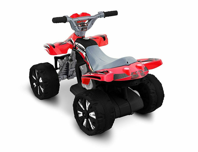 Load image into Gallery viewer, Electric Red ATV Quad 4 Wheeler for Kids - 6V Battery Powered Toy Car

