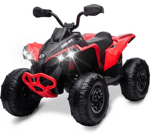 Load image into Gallery viewer, Electric Ride-On ATV Quad Car for Kids with MP3 Player and 4WD - Red
