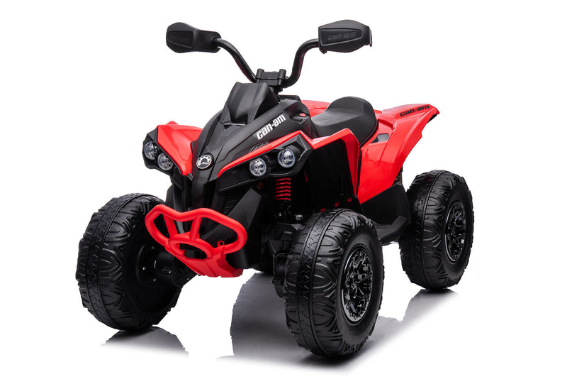 Load image into Gallery viewer, Electric Ride-On ATV Quad Car for Kids with MP3 Player and 4WD - Red
