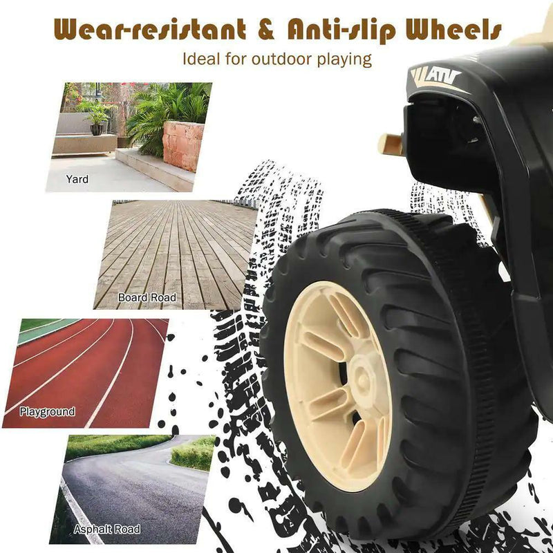 Load image into Gallery viewer, Electric Ride-On ATV Quad for Kids with LED Lights, Music, and Headlights
