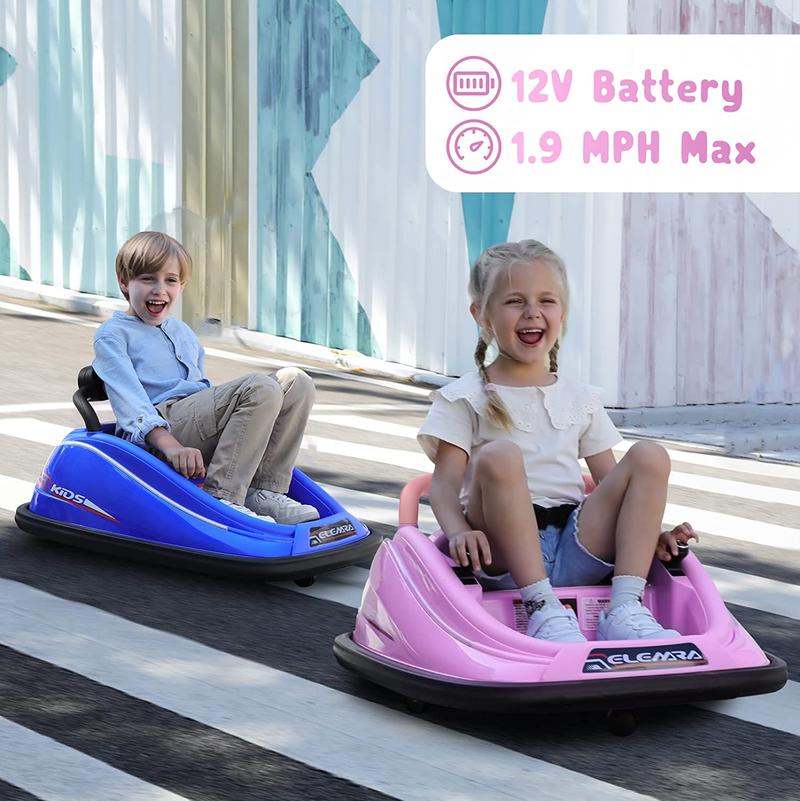 Load image into Gallery viewer, Electric Ride-On Bumper Car for Toddlers - 12V Baby Bumper Car with Dual Driving Capabilities
