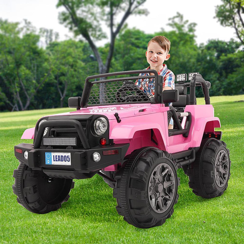 Load image into Gallery viewer, Electric Ride-On Car for Girls with Remote Control - Perfect Xmas Gift in Pretty Pink Design
