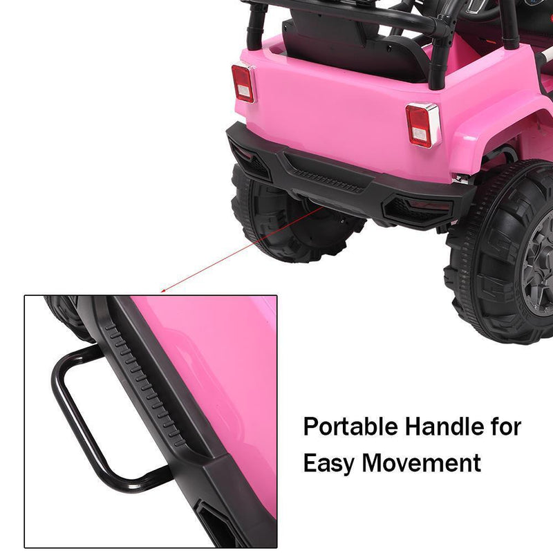 Load image into Gallery viewer, Electric Ride-On Car for Girls with Remote Control - Perfect Xmas Gift in Pretty Pink Design
