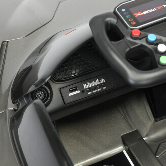 Electric Ride-On Car for Kids 3-8 Years Old with 2.4G Remote Control and 3 Speed Options