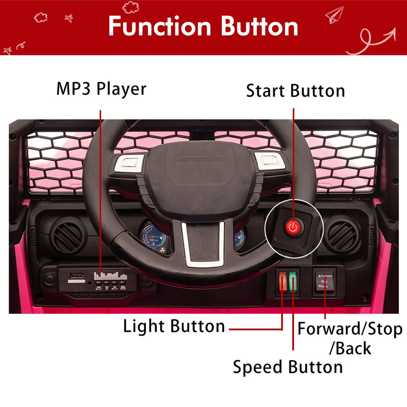 Load image into Gallery viewer, Electric Ride-On Car for Kids Ages 3-8: The Perfect Toy Truck for Young Drivers!
