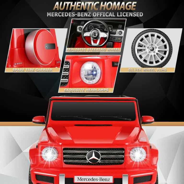 Load image into Gallery viewer, 12V Electric Ride-On Car for Kids - Lamborghini &amp; Mercedes Benz G500 in 1
