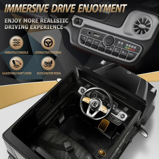 12V Electric Ride-On Car for Kids - Lamborghini & Mercedes Benz G500 Models