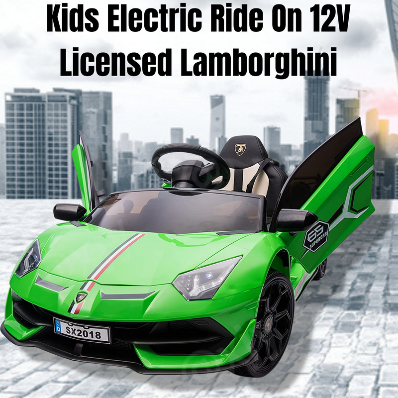Load image into Gallery viewer, 12V Electric Ride-On Car for Kids - Lamborghini &amp; Mercedes Benz G500 Models
