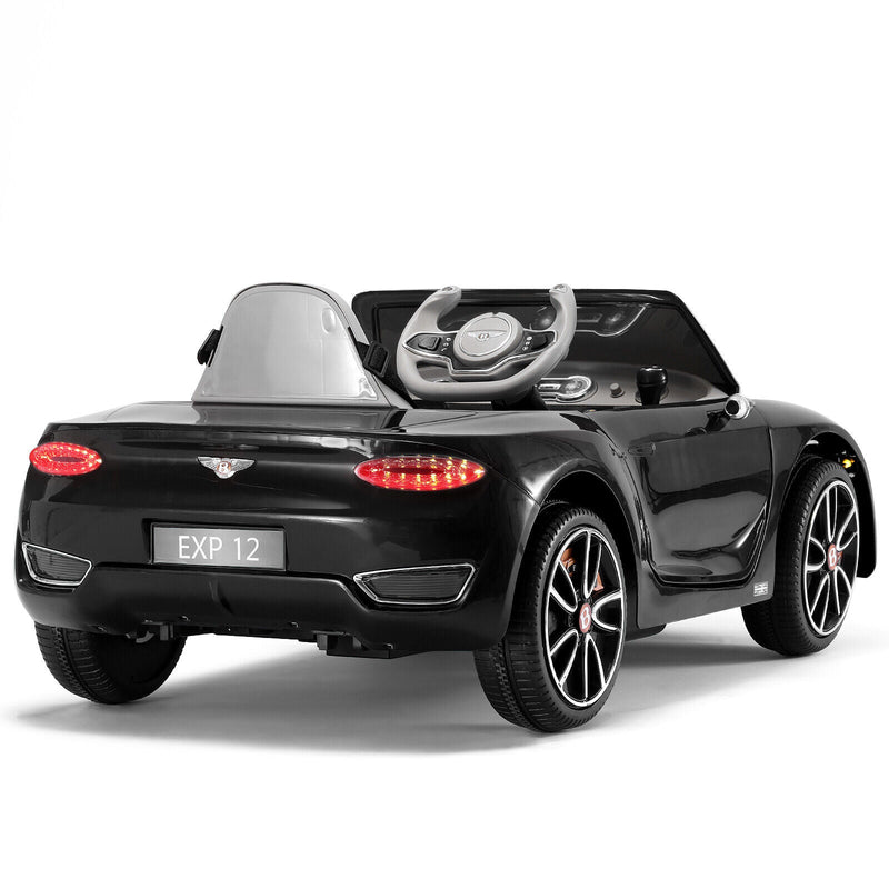 Load image into Gallery viewer, Electric Ride-On Car for Kids with 2 Speeds, Remote Control, and LED Lights - Officially Licensed by Bentley
