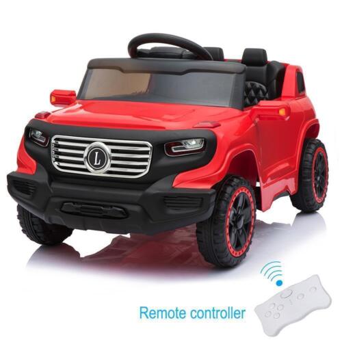 Load image into Gallery viewer, Electric Ride-On Car for Kids with 3 Speeds, Lights, Music, and Remote Control
