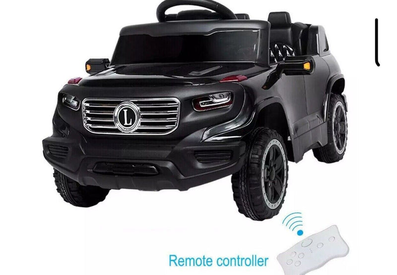 Load image into Gallery viewer, Electric Ride-On Car for Kids with 3 Speeds, Rechargeable Battery, Music, Lights, and Remote Control
