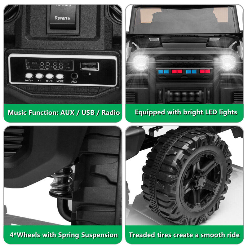 Load image into Gallery viewer, Electric Ride-On Car for Kids with Dual Drive and Remote Control
