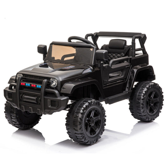 Electric Ride-On Car for Kids with Dual Drive and Remote Control